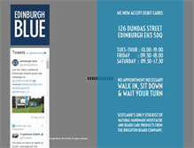 Tablet Screenshot of bluebarbers.com